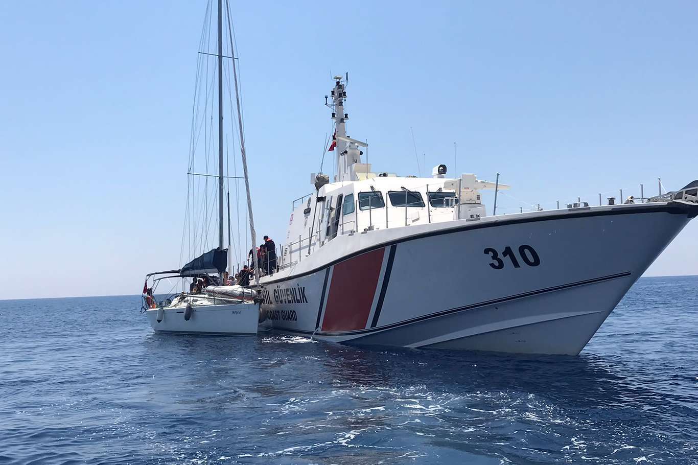 Turkish coast guard rescues 94 irregular migrants off Aegean Sea coast